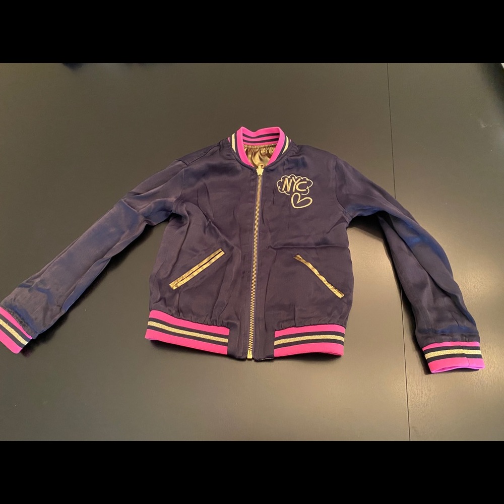 Little Marc Jacobs Reversible Bomber Jacket-size 5